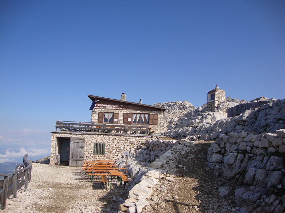 Rifugio Torre Di Pisa Italy – Hike Half a Mountain for a Bed in the Clouds